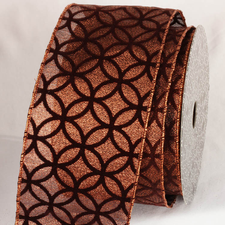 NEW! Luxe Ribbon - Copper Brown