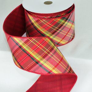 RED AND YELLOW PLAID
