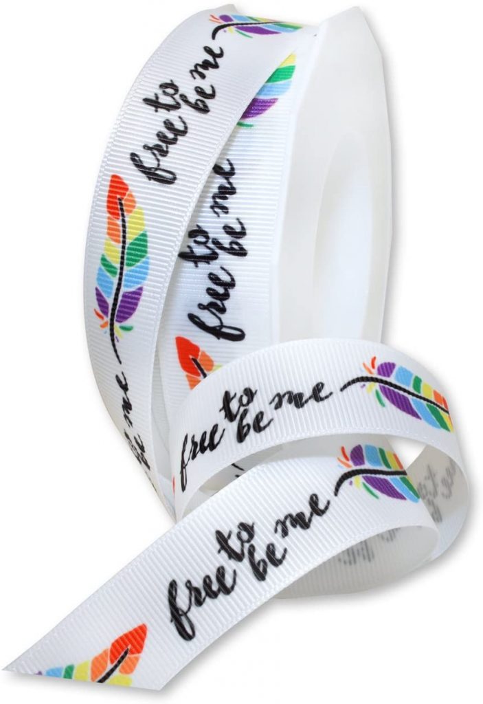 Kara Ribbons Free To Be Me Ribbon - Karaboo Ribbons