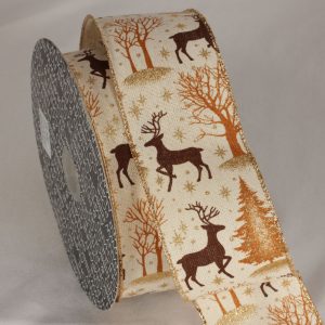 WIRED DEER RIBBON