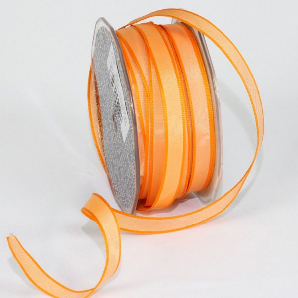 3/8" PEACH TAFFETA RIBBON