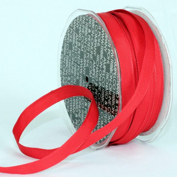 RED TAFFETA RIBBON